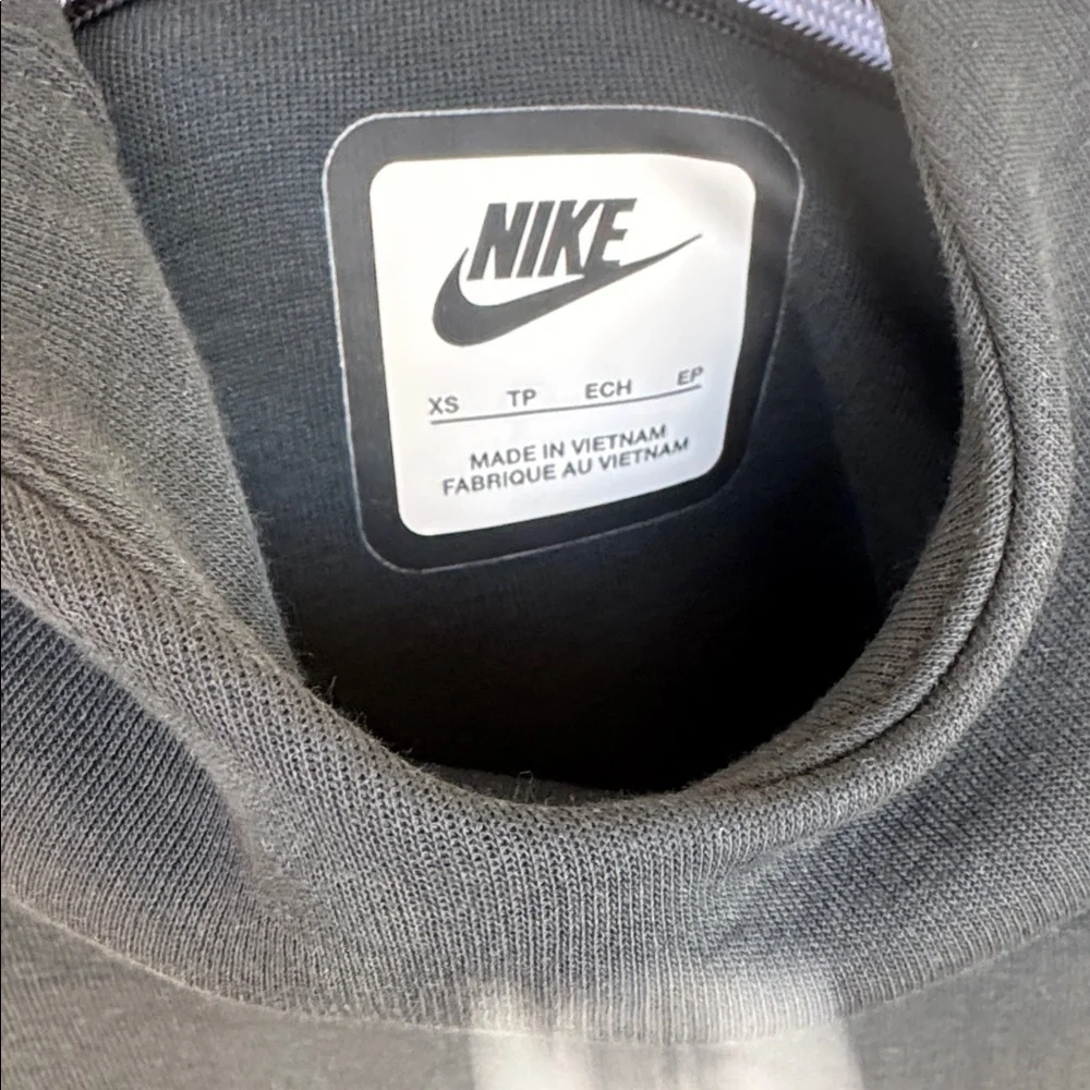 Women’s Nike Dark Green Shawl Collar Sweatshirt